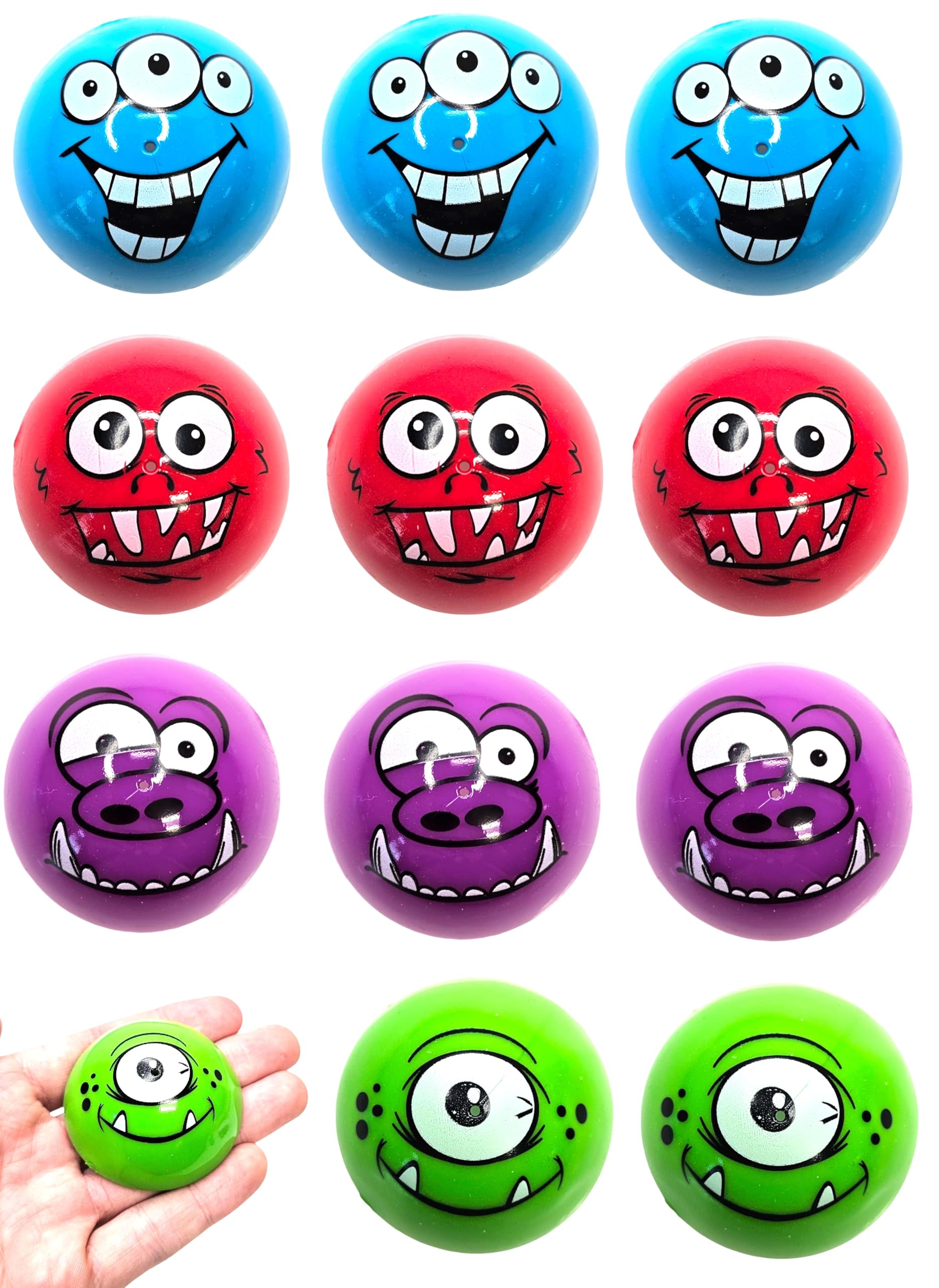 Monster Poppers エアパワーシューティングトイ Amazon.com: Zugar Land Monster Poppers (12 Pack) (2 Inch) Rubber