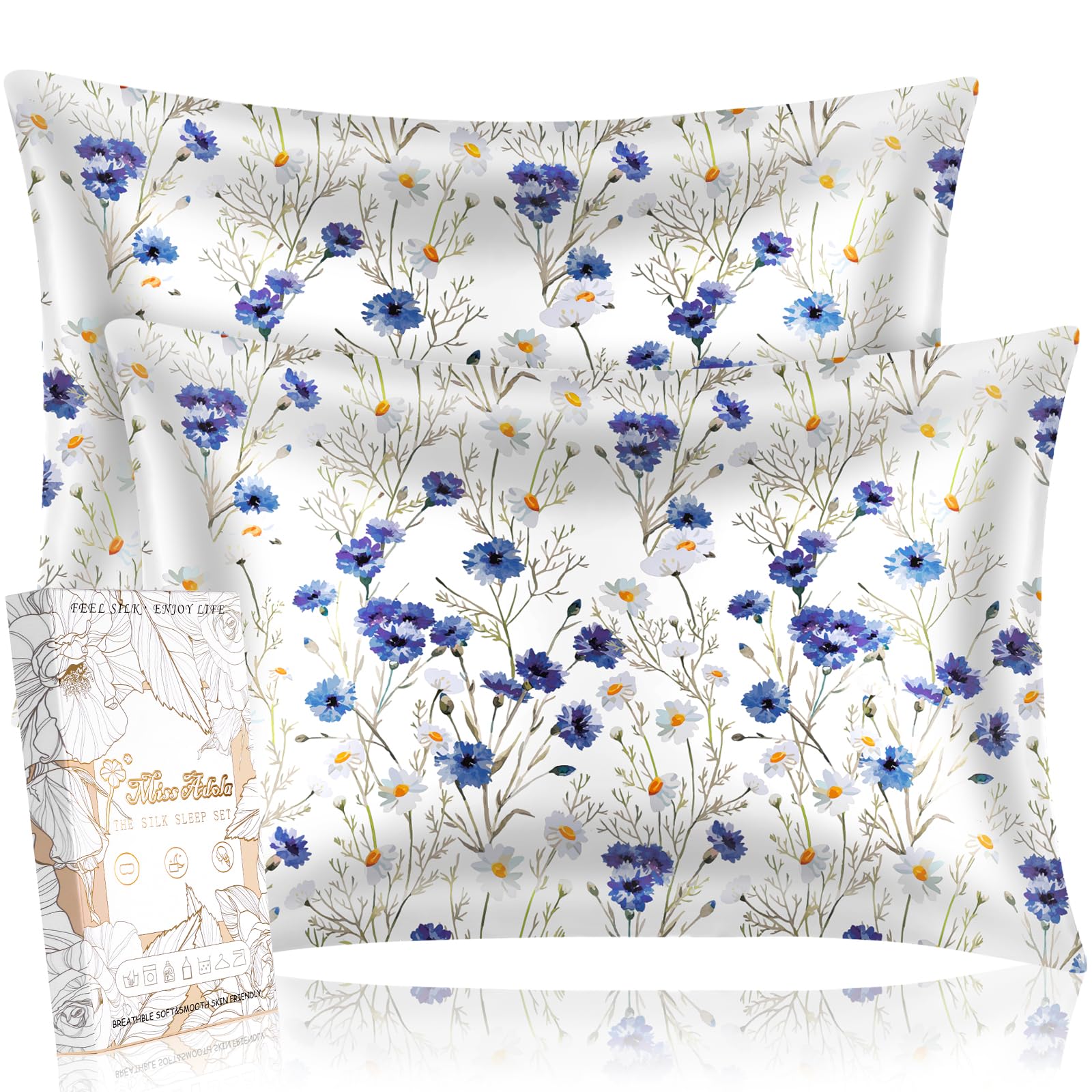 Miss Adola Silk Pillowcase 2 Pack