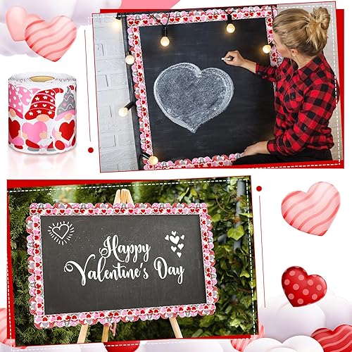 Vista 60 de Spiareal Tablero de anuncios con borde de muñeco de nieve de 68.9 pies, borde de flores, playa, sol, eucalipto, bandera de pata, sombrero de globo