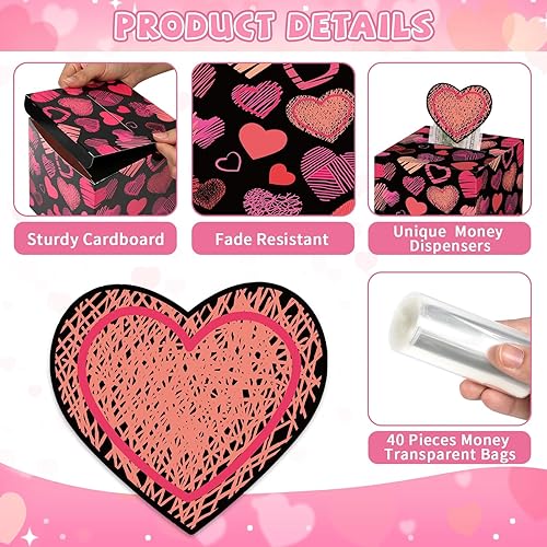 Vista 25 de Caja de dinero de Navidad para regalo en efectivo, regalos sorpresa de Navidad, cajas de regalo en efectivo, divertidos soportes de dinero