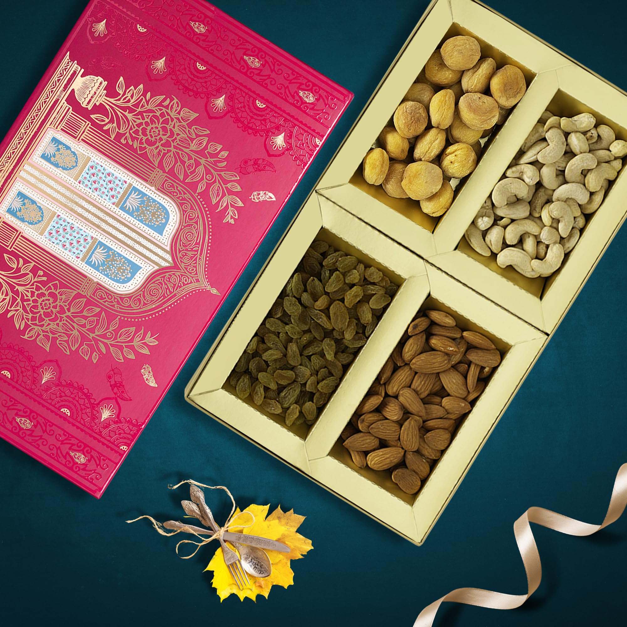 Fruitri Assorted Dry Fruits Gift Hamper for Diwali – Luxurious Blend of Almonds, Cashews, Raisin, and Apricot Gifting size (12 X 7 X 2 inches) (B0DGGKXW18) Amazon Price History, Amazon Price Tracker