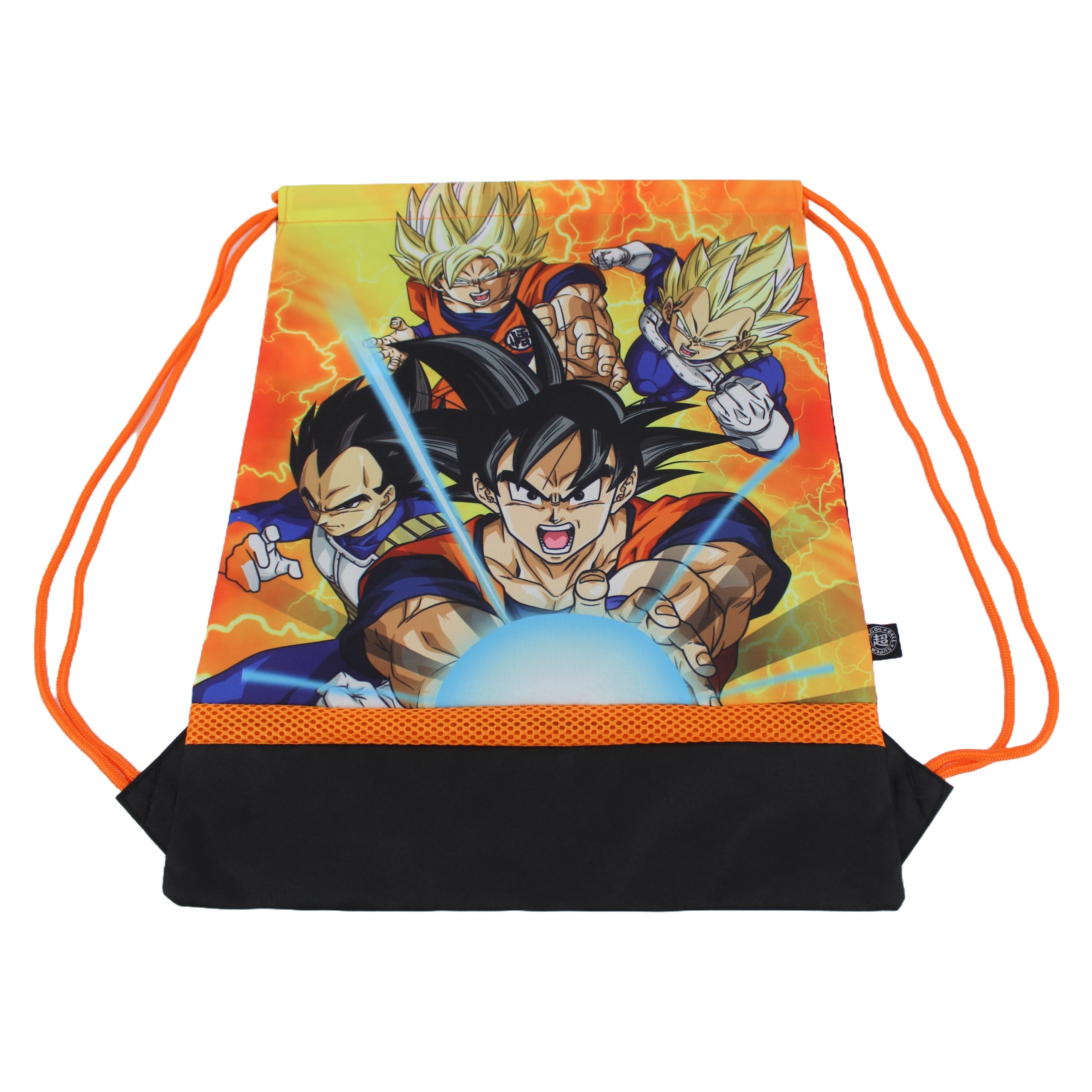 Dragon Ball Zgymnasium Backpack Goku Gohan And Super Saiyan School