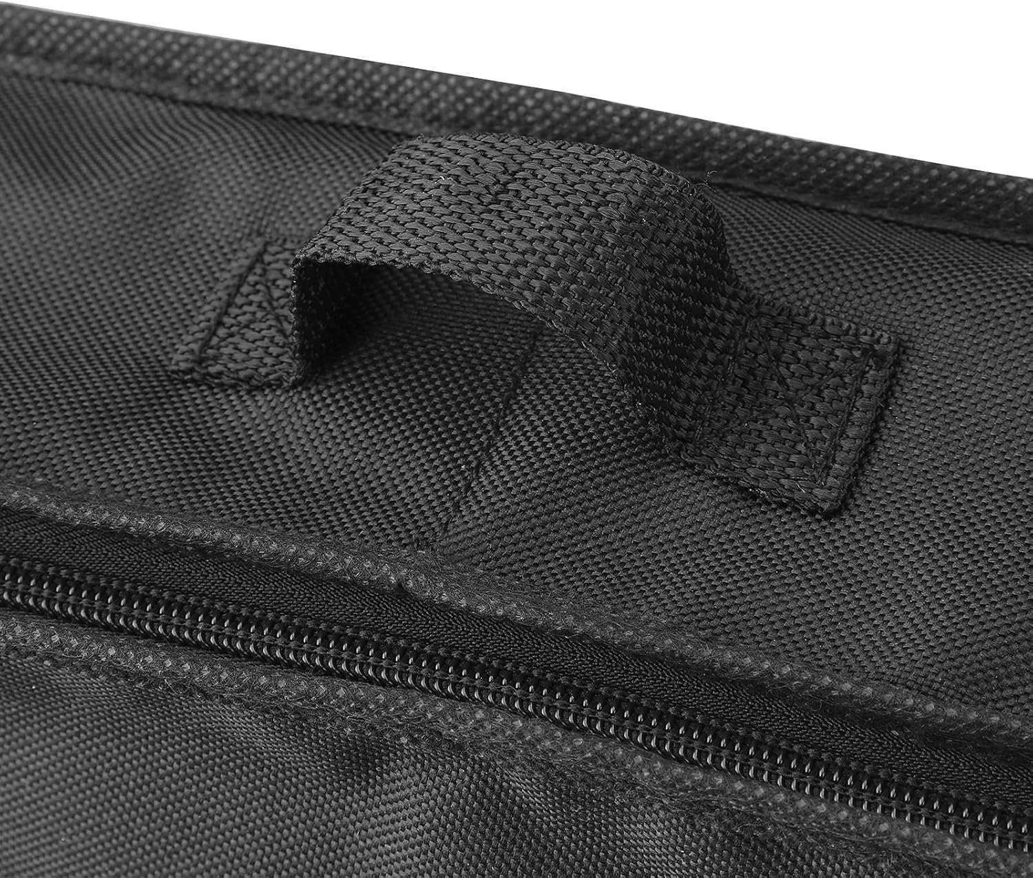 Wrapping Paper Storage Container Wrapping Container Bag with Two Interior Pockets Heavy Duty Underbed Gift Wrap Organizer Fits for Holiday Accessories Ornaments(black)