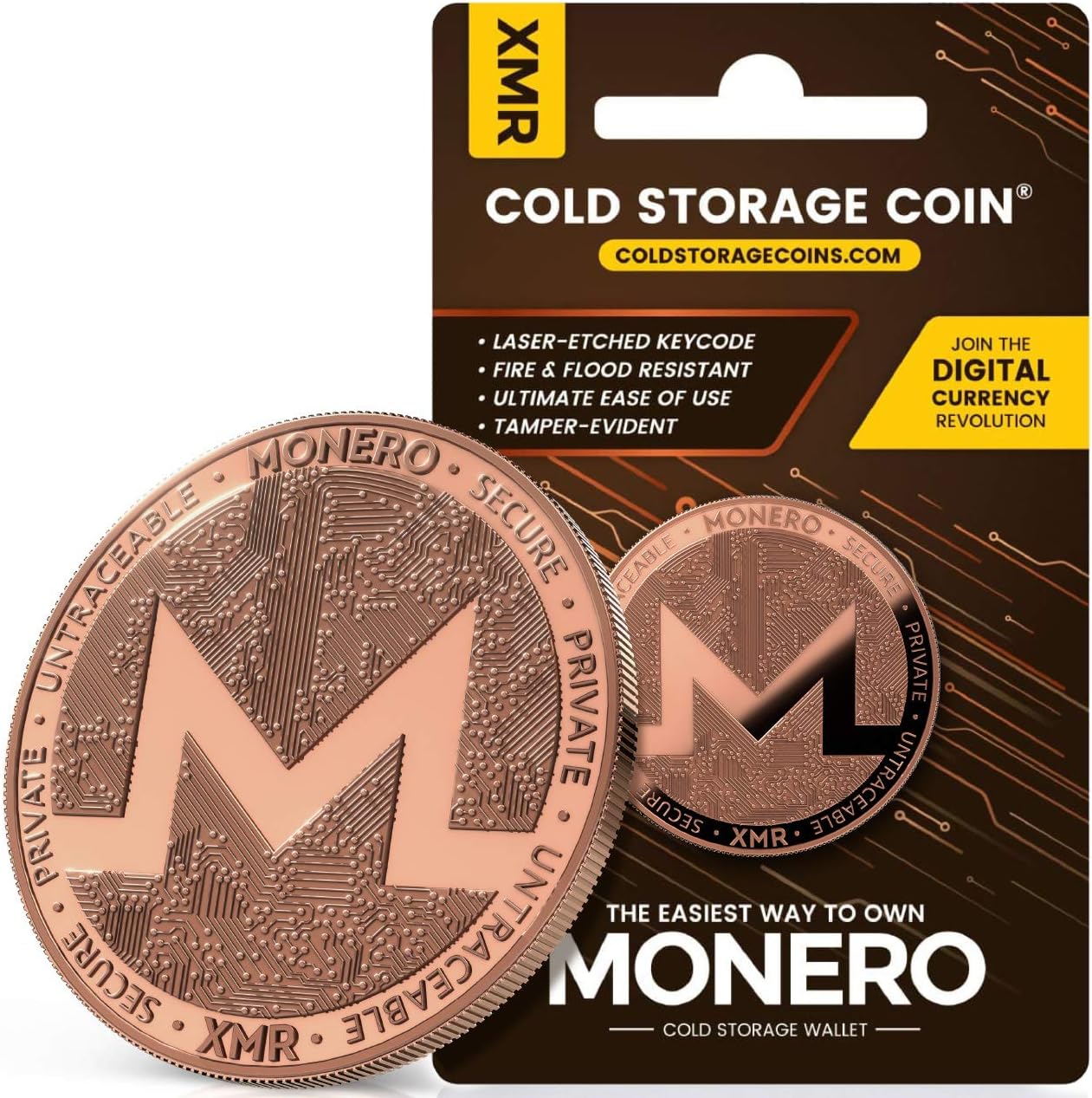 Amazon Com Monero Cold Storage Wallet 1 Ounce 999 Fine Copper Securely Store Monero Offline Clothing Shoes Jewelry Amazon Com Monero Cold Storage Wallet 1 Ounce 999 Fine Copper Securely Store Monero Offline Clothing Shoes Jewelry