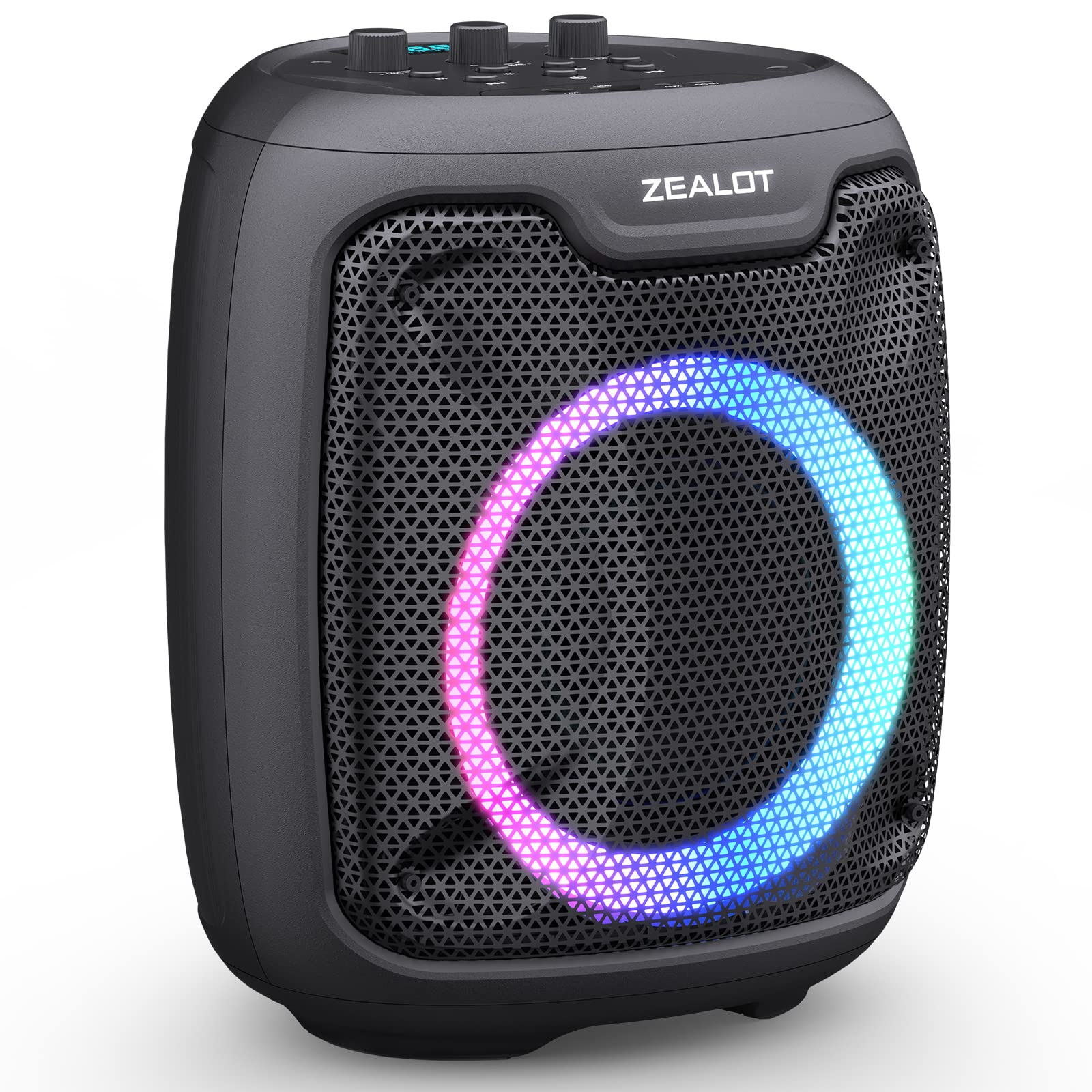 Bluetooth Speaker,ZEALOT Speaker,Speakers Bluetooth Wireless,Portable Speaker,Outdoor Speakers,Bluetooth Speaker Large for Outdoor,Party.Surper Loud Bluetooth Speaker for Any Activities(80W)