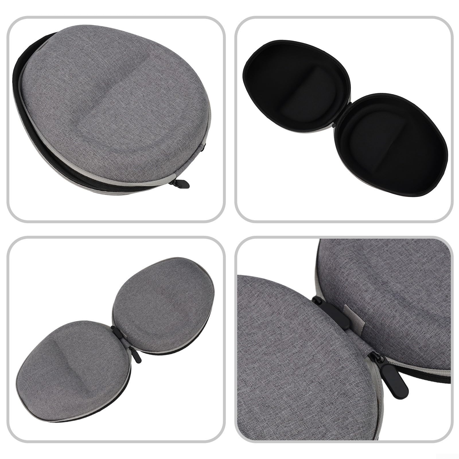 Custodia rigida per cuffie Sony Technica, Walker W800BT per cuffie generali (grigio)
