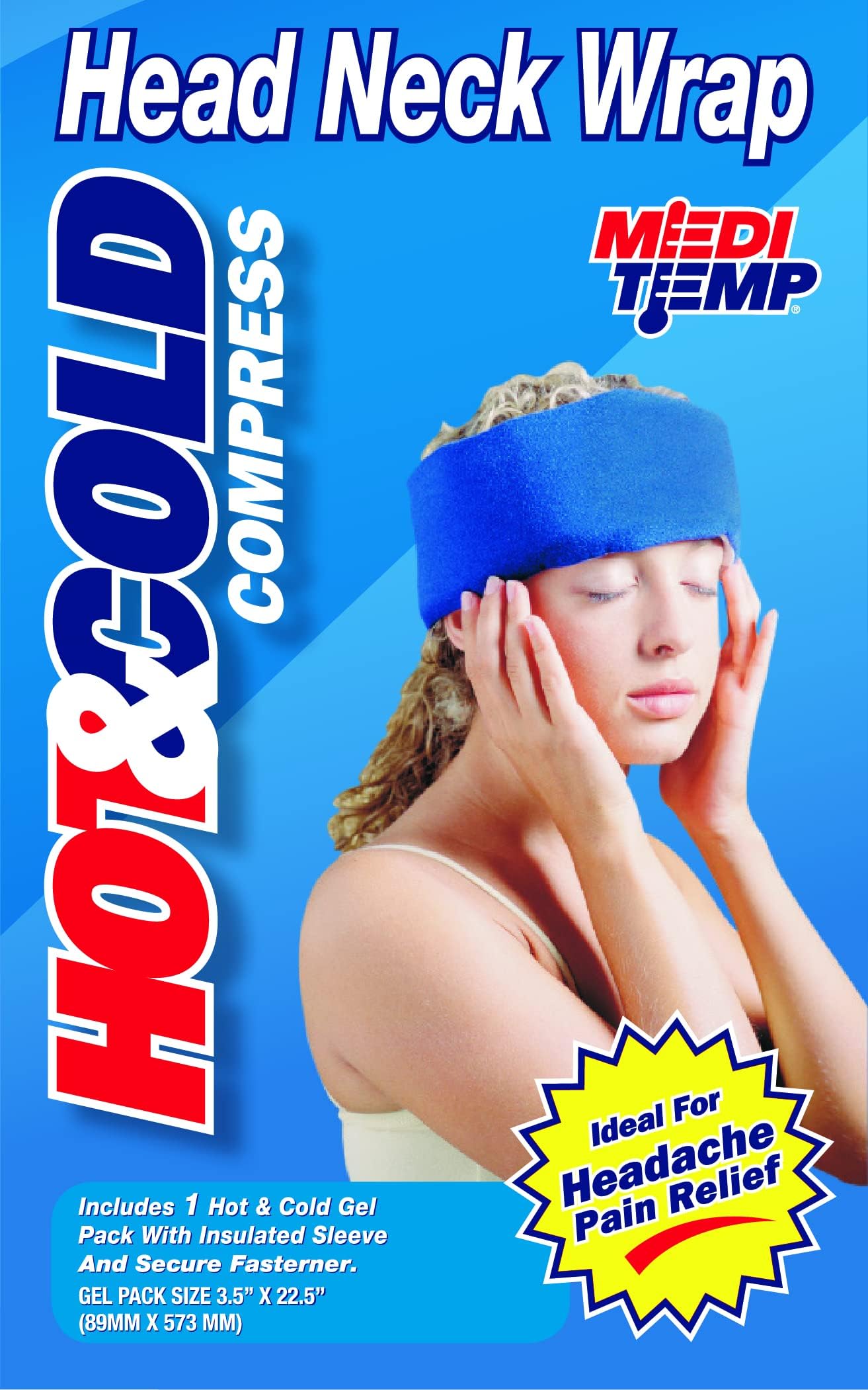 Head-Neck Hot & Cold Reusable Compress Pad 1 ea