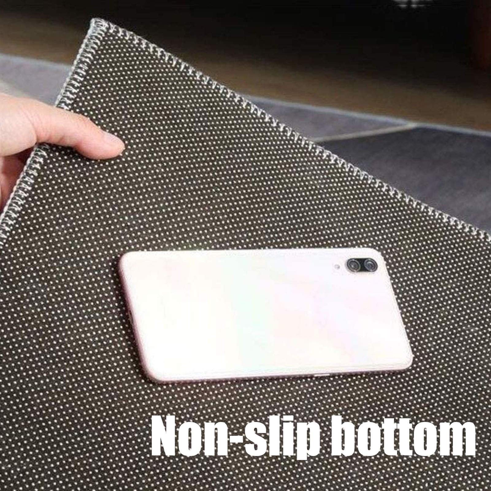 Tapis de passage d'allée long couloir antidérapant personnalisable