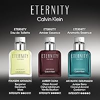 Vista 6 de Calvin Klein Eternity Aromatic Essence for Men – Gormand Men's Cologne – With Notes of Juniper Berries, Coconut, and Cardamom – Long Lasting