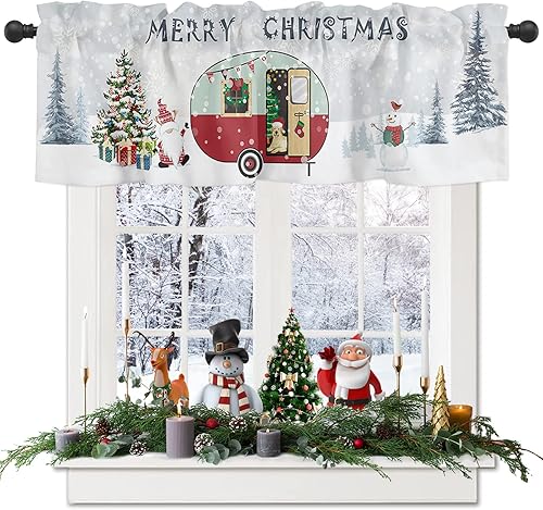 Miniatura 6 de Cenefas de verano de limón, amarillo fresco limón para el hogar, negro y blanco, a cuadros, bolsillo para barra, cenefa de café para ventana,