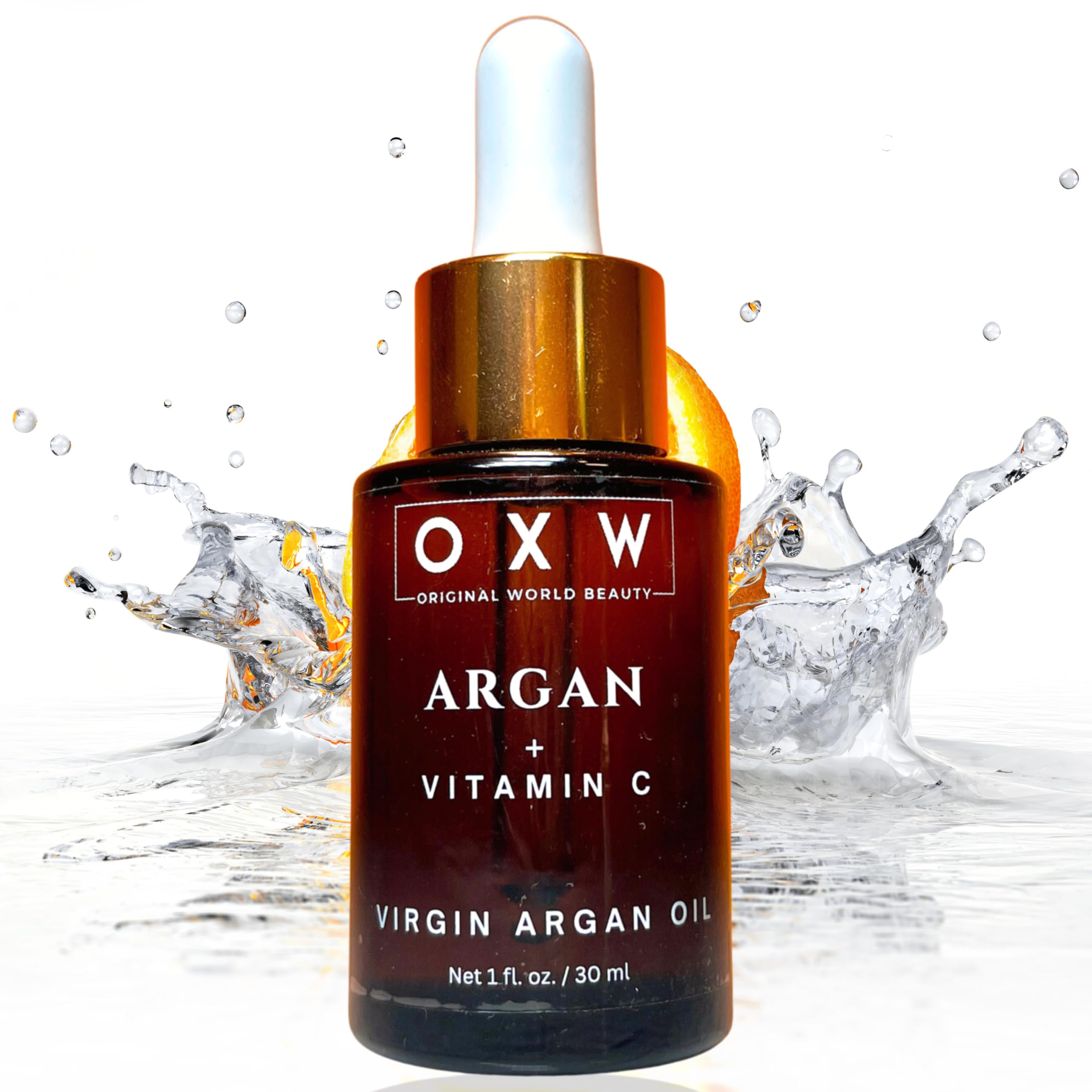 Vitamin C Serum with Moisturizing Argan Oil for the Face, Tetrahexyldecyl Ascorbate THDA Premium 15% Vitamin C for the Skin, Lightweight Velvety Smooth Formula, Promotes Collagen & Evens Skin Tone