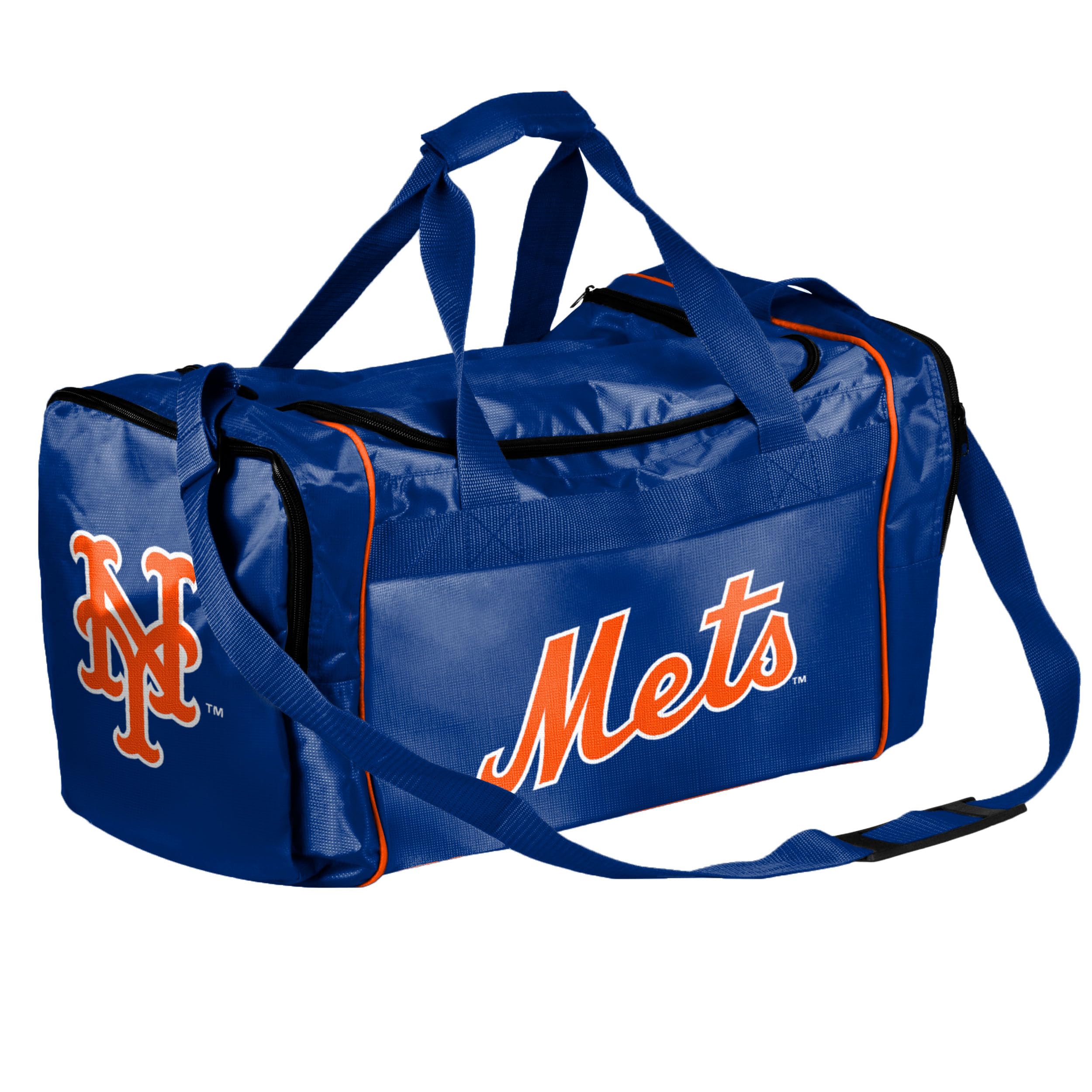 FOCO - MLB Officially Team Licensed Duffel Gym Bag (New York Mets)