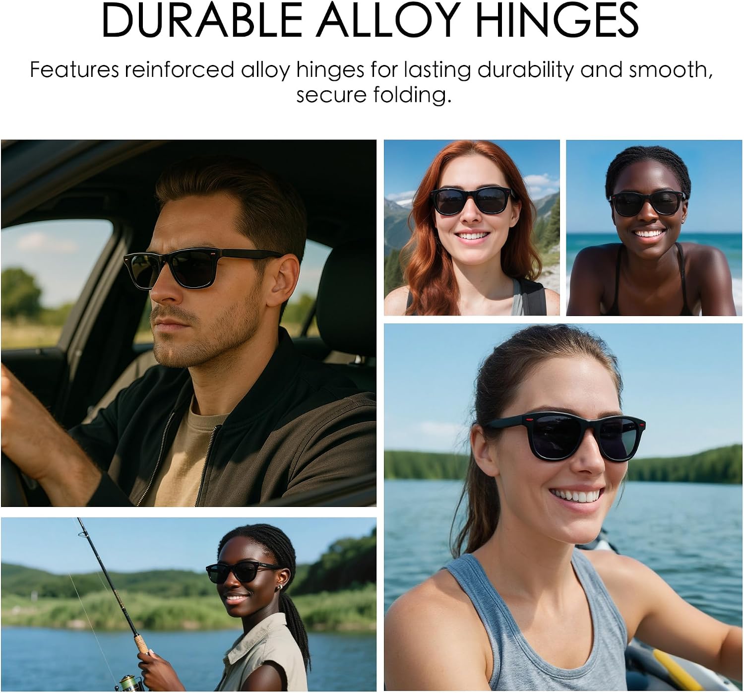 Kozyard Polarized Sunglasses for Driving Fishing Outdoor Sports image 3
