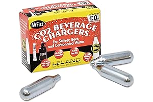 Leland 8-gram CO2 Cartridges for Coravin Wine Preservation System