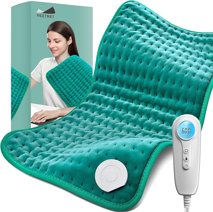 Heating Pad for Back, Neck, Shoulder Pain and Cramps