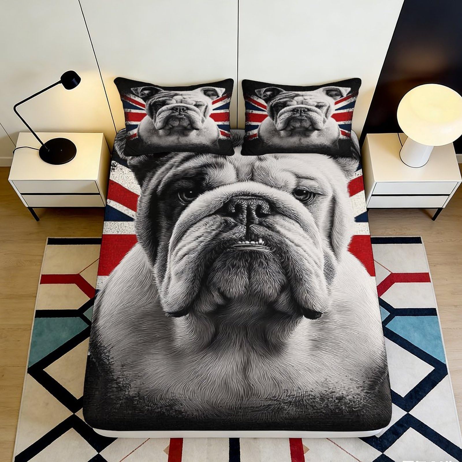 3D Printed Gothic Castle Fitted Sheet Microfiber Non-Slip Deep Pocket Bedroom Bedding Halloween Mattress Fitted Cover Washable 140x200x25cm