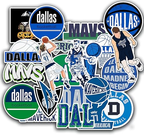 29 calcomanías de baloncesto americano para botella de agua, laptop, bicicleta, computadora, motocicleta, funda de viaje, calcomanías decorativas de