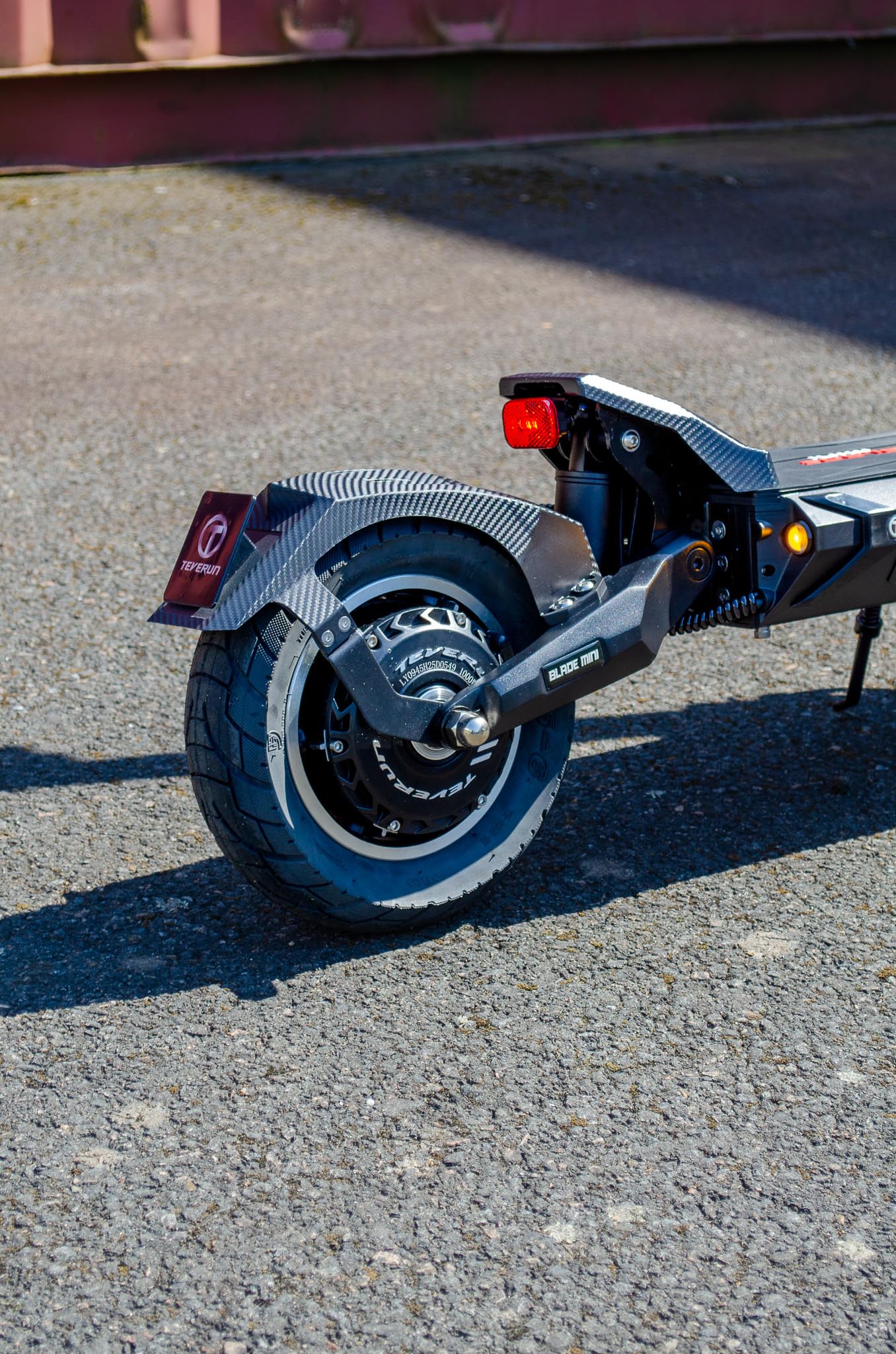 Teverun Trottinette Électrique Blade Mini Ultra, Noir Carbone