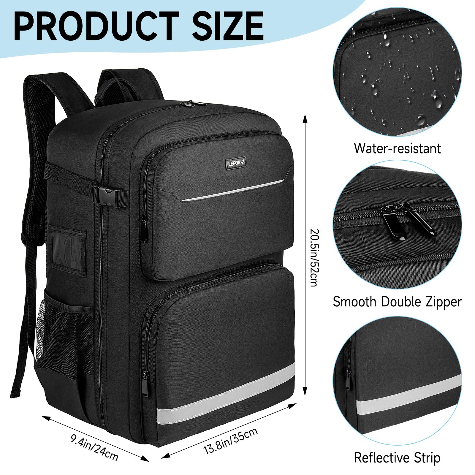 Borsa da viaggio per passeggino, zaino imbottito compatibile con passeggino Gb Pockit/GB Pockit+ All City/GB Pockit Air All Terrain/Cybex Libelle 2, borsa portaoggetti per accessori per passeggino di