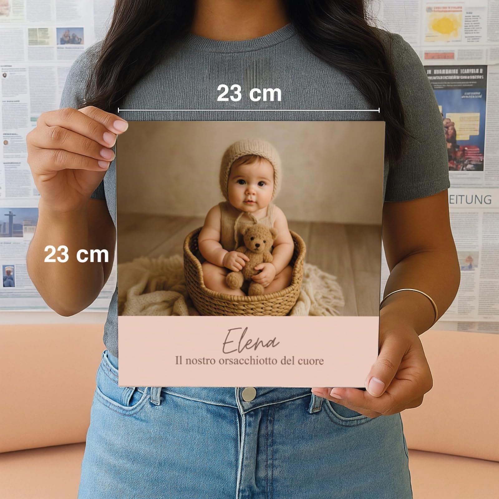 Fotolibro Personalizzato con 35 Foto – 9 Pagine, Copertina Rigida o Flessibile – Album Fotografico Stampato con i Tuoi Ricordi Speciali