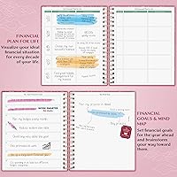 Vista 50 de Legend Budget Planner & Monthly Bill Organizer with Pockets – Home Finance & Expense Tracker – Notebook for Household Budgeting (Periwinkle)