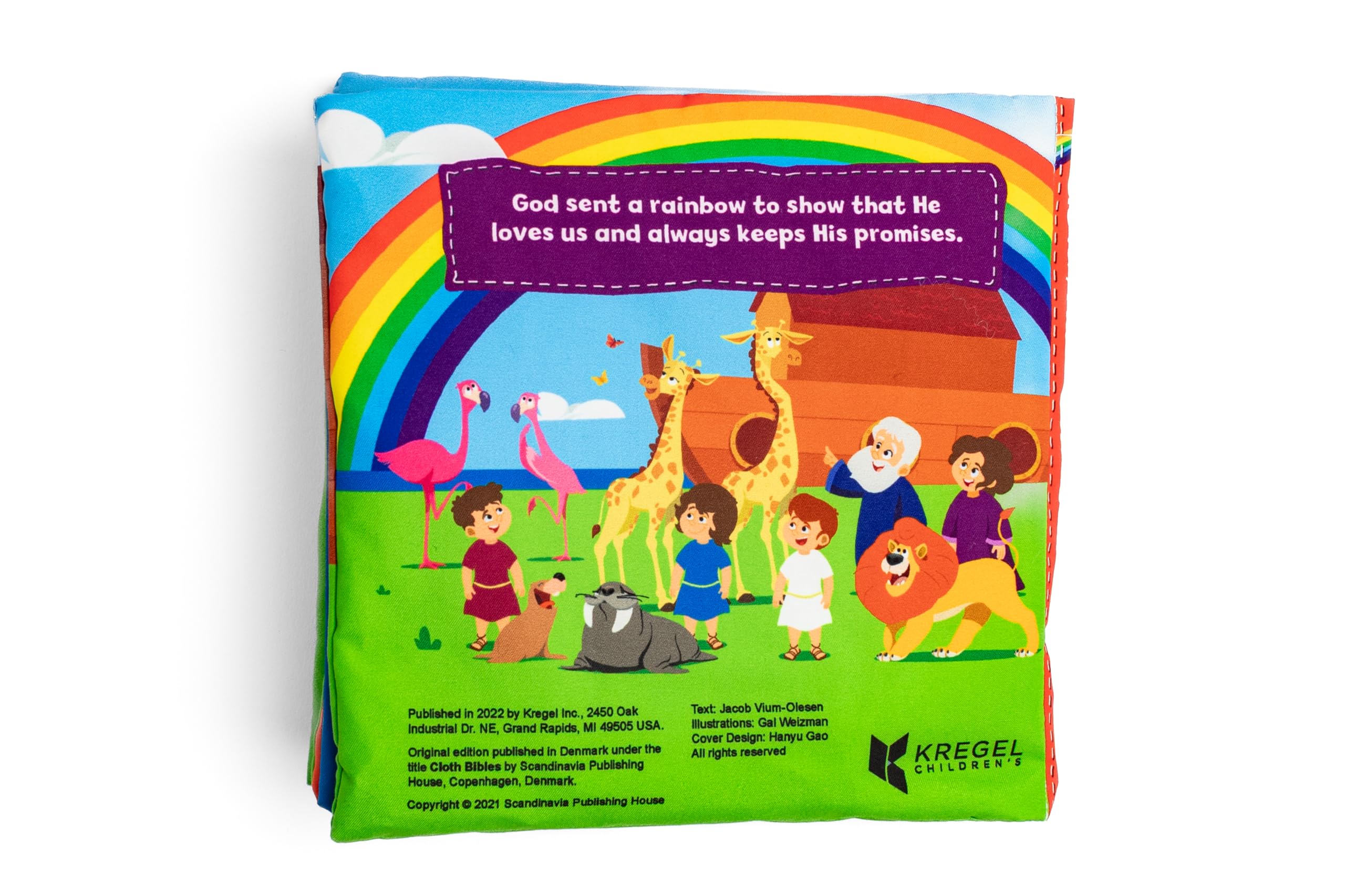 My Very First Noah's Ark Storybook: A Soft and Cozy Bible Story for Babies - Image 3