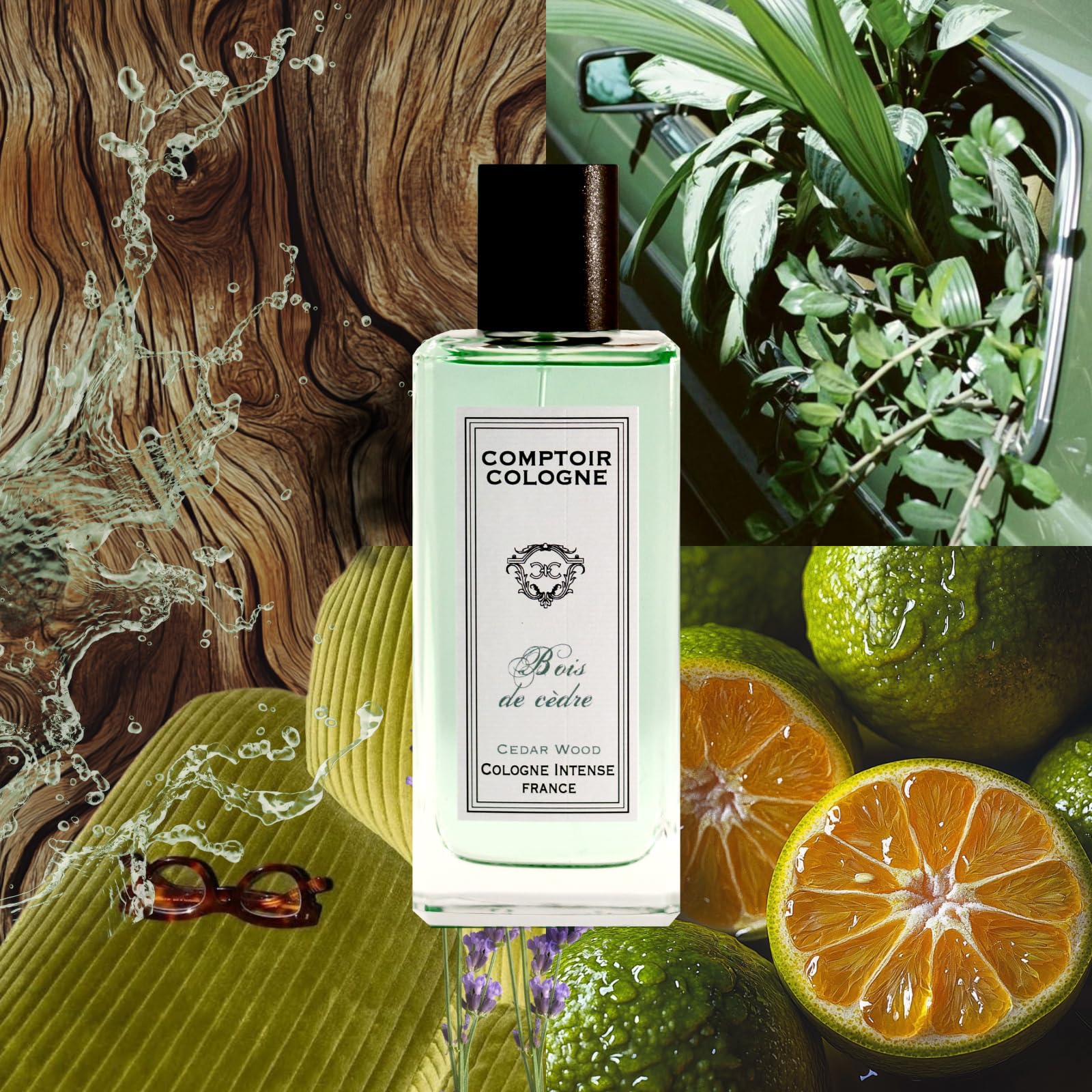 COMPTOIR COLOGNE - Intensywna woda kolońska, cedr, 100 ml