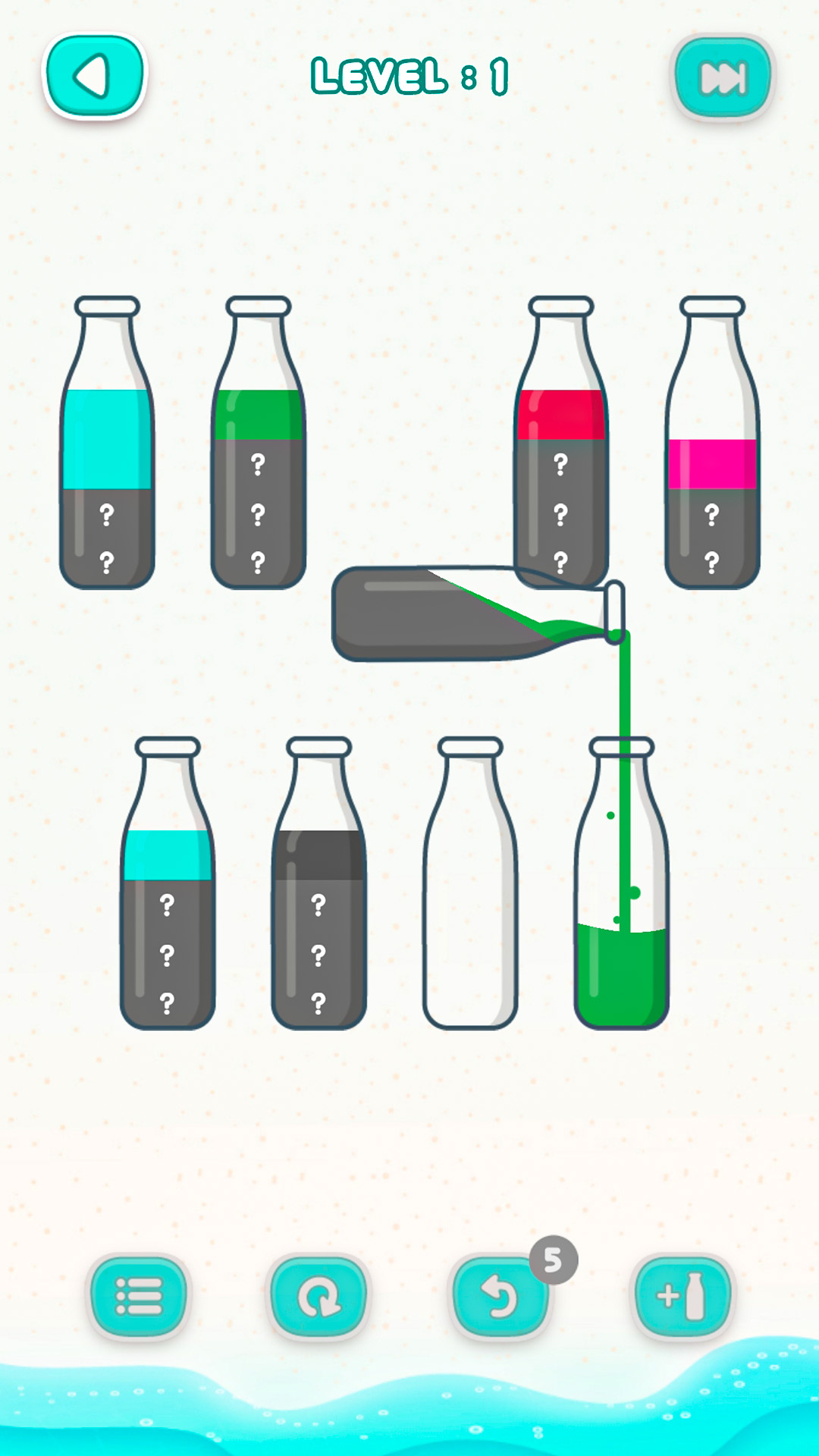 Water Liquid Sort Puzzle Filling Soda Water Color Pouring and Matching SortPuz GameAmazon.in