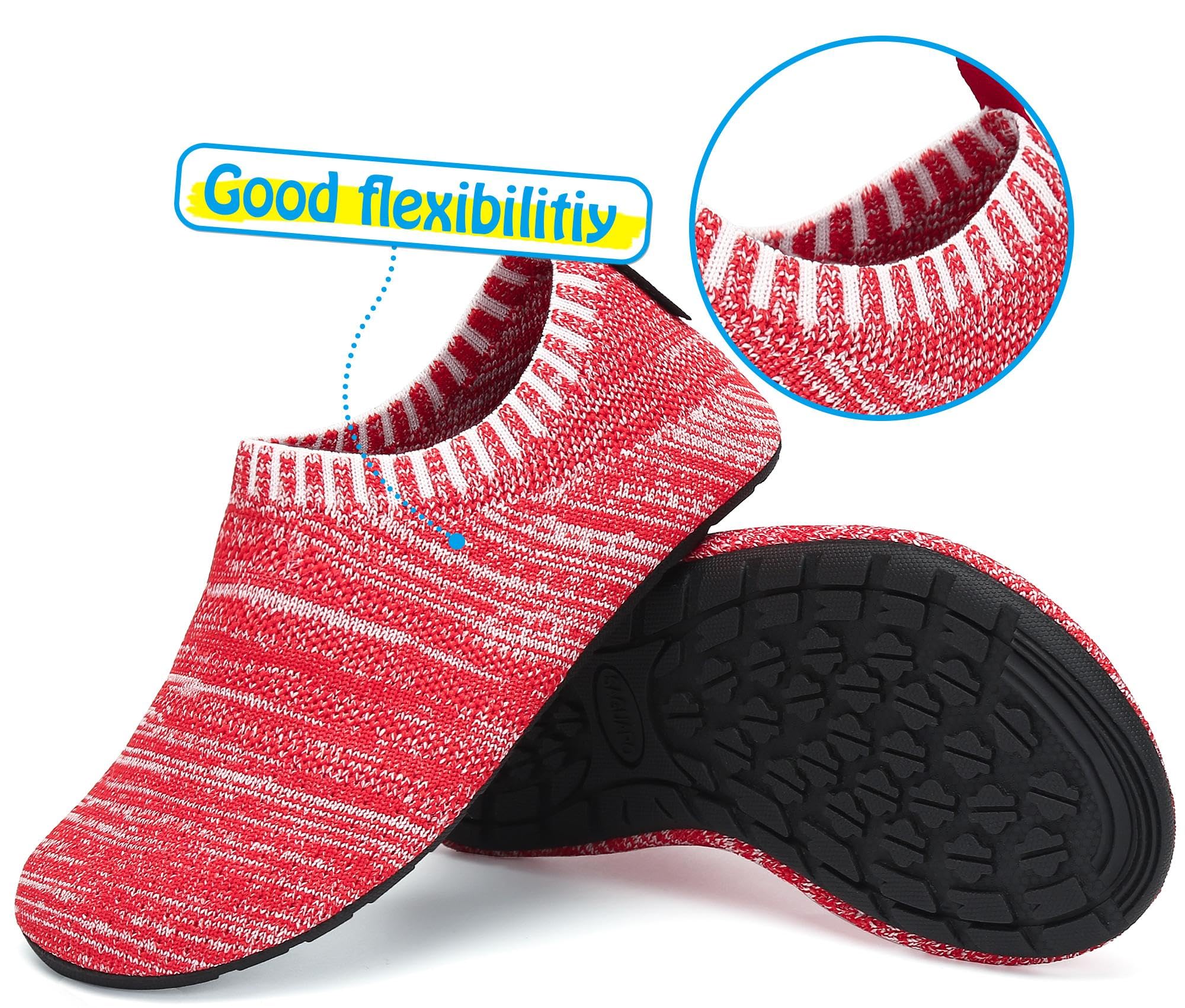 SAGUARO Scarpe da Scogli Bambino Bambina Scarpe Mare Bambini Scarpette Scogli Ragazze Ragazzi Scarpette Mare Antiscivolo Scarpe Immersione Leggere Scarpe Acqua Scarpe Nuoto, Gr. 18-37 EU