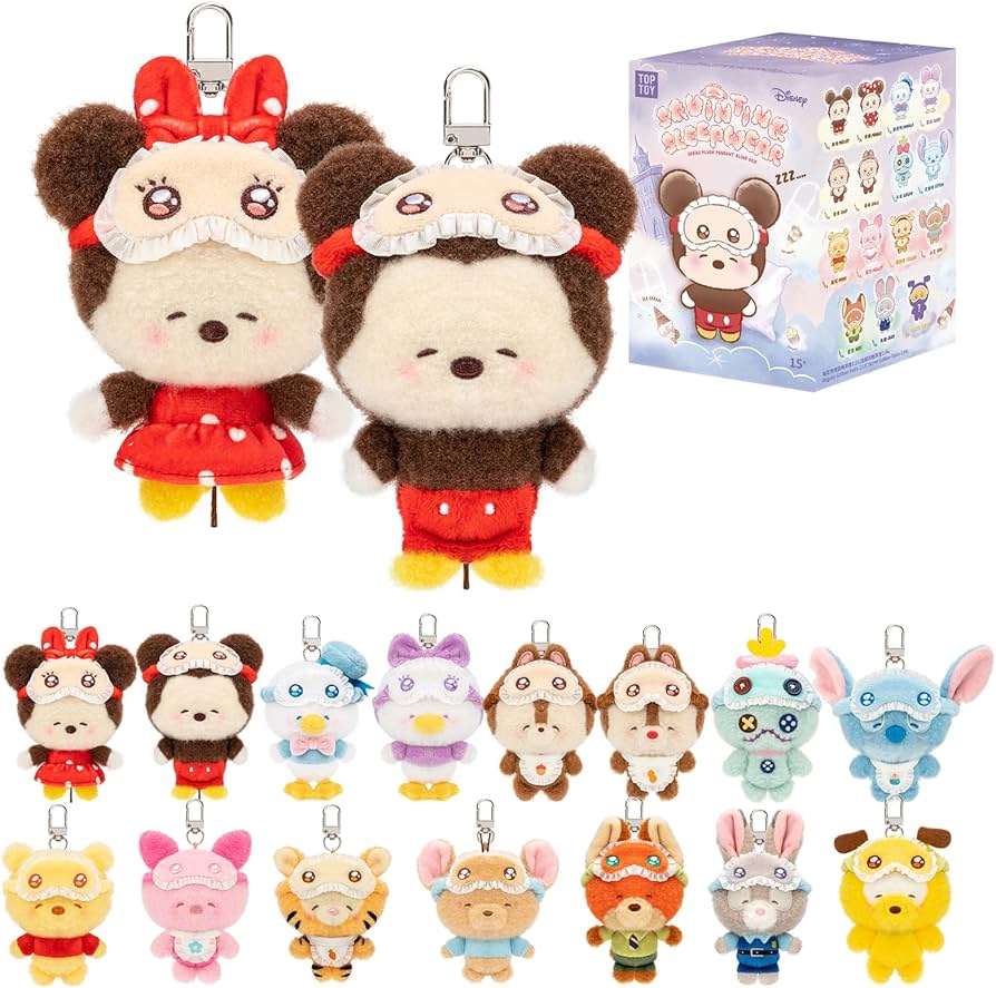 Amazon.co.jp: TOP TOY ディズニー(Disney) ミッキーファミリ「眠そう