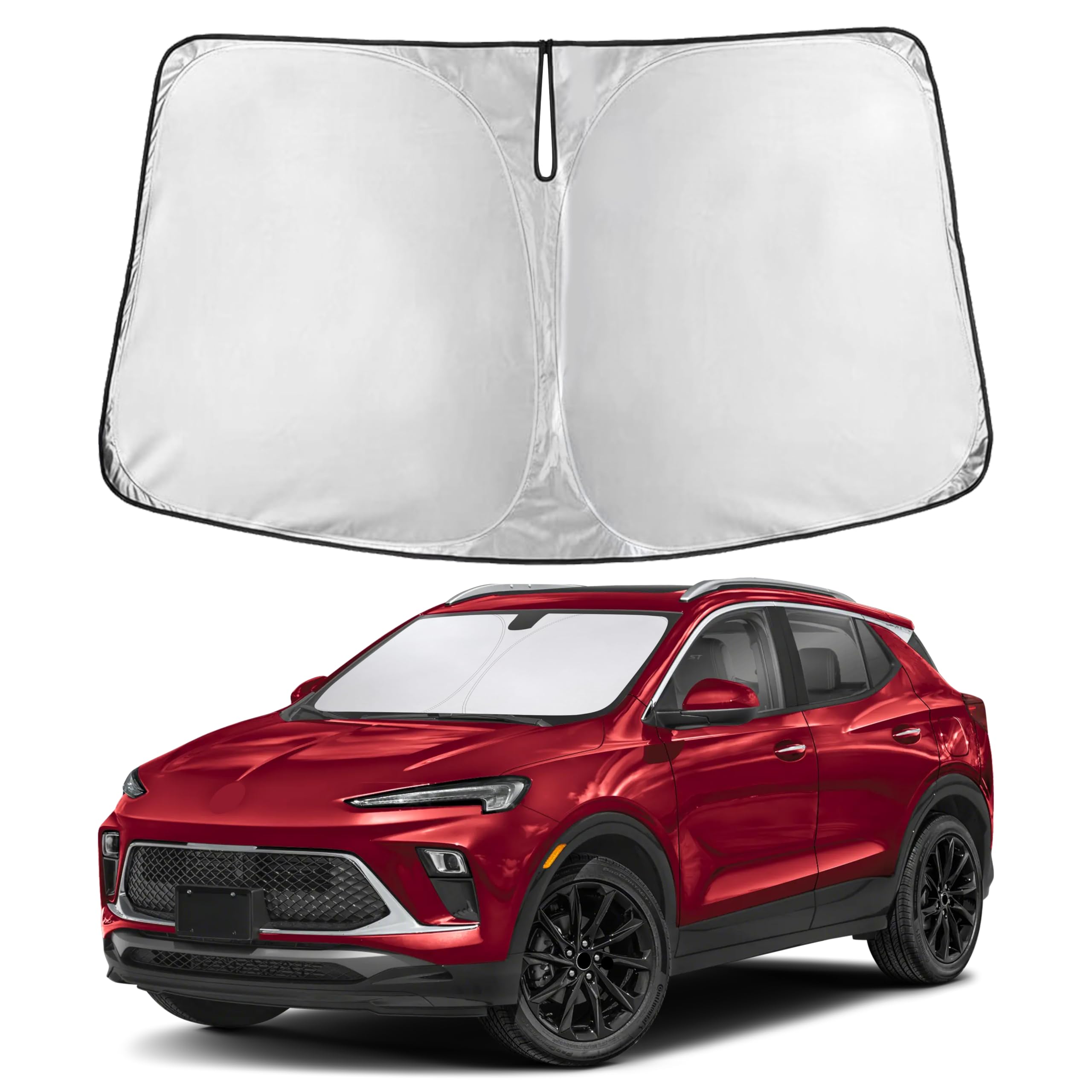 EcoNour Windshield Sunshade Compatible for Buick Encore 2020-2024 2025 2026