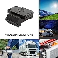 Vista 6 de Trailer Vision Cajas de Batería de 50A Conector Rápido Cubierta Protectora de Montaje Compatible con Calibre 6-12 AWG Ensamblaje de Enchufe Anderson