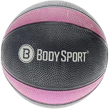Body Sport Medicine Ball Weighted Exercise Ball at-Home Gym Equipment Fitness Workout Ball Cardio & Torso Strength Training