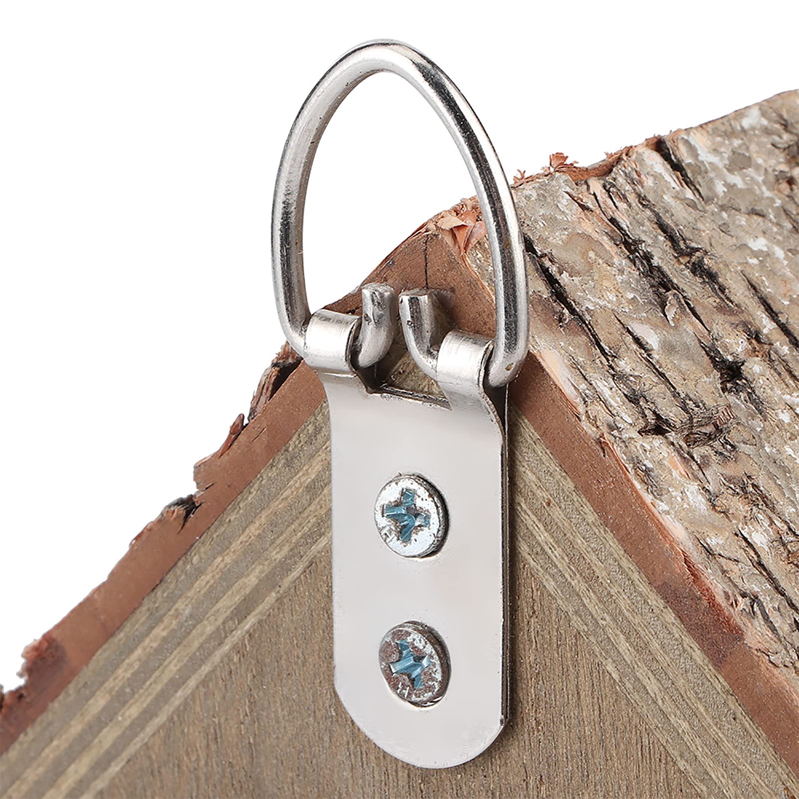 Suministros para Pájaros Tipo Colgante Casa para Pájaros de Madera, Caja Nido para Pájaros Azules, Gorriones, Carboneros, Vogelhaus Zum Aufhängen, Vogelfutterhaus Holz, Jardín,