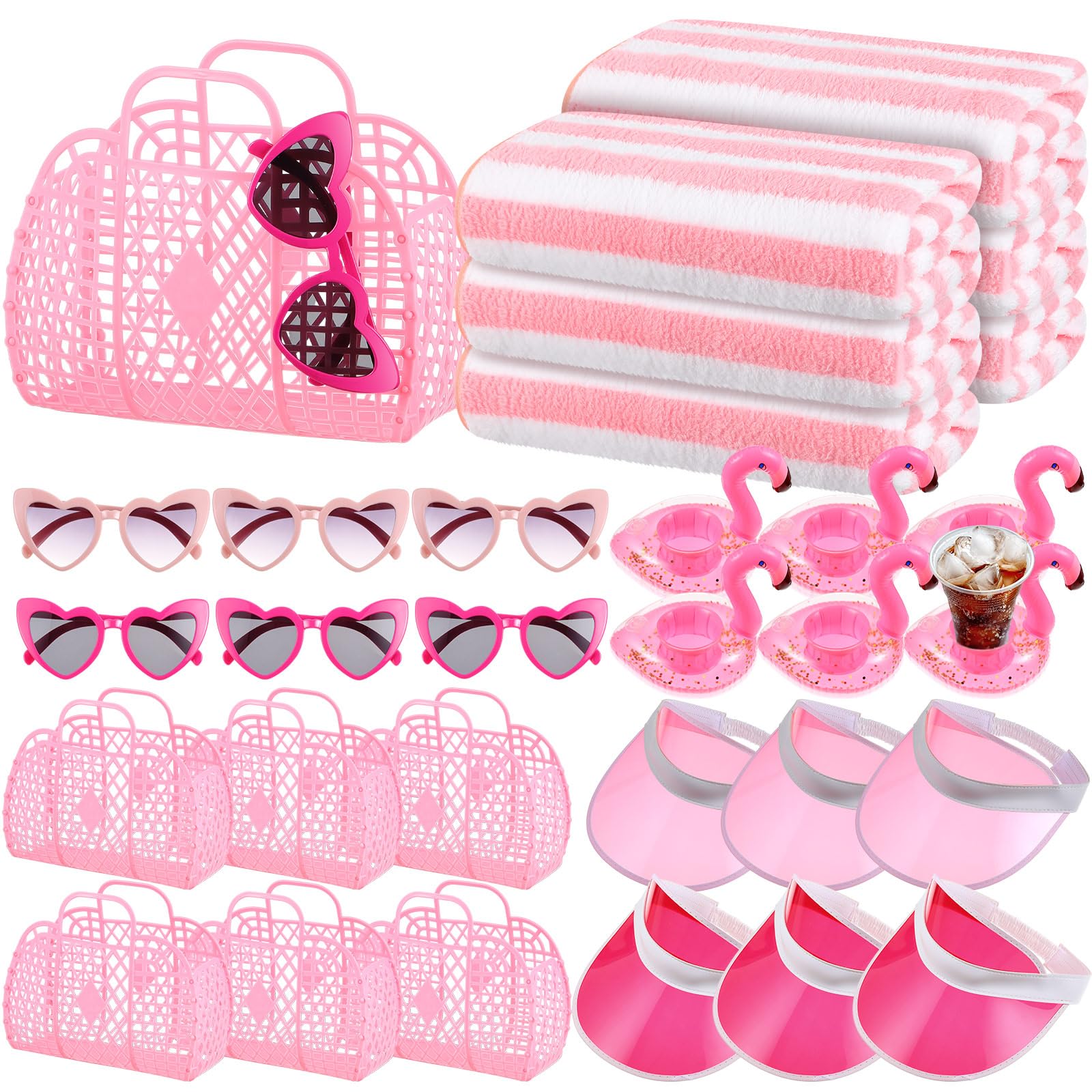 Amazon.com: Reallnaive 30 Pcs Bachelorette Pool Party Favors Set