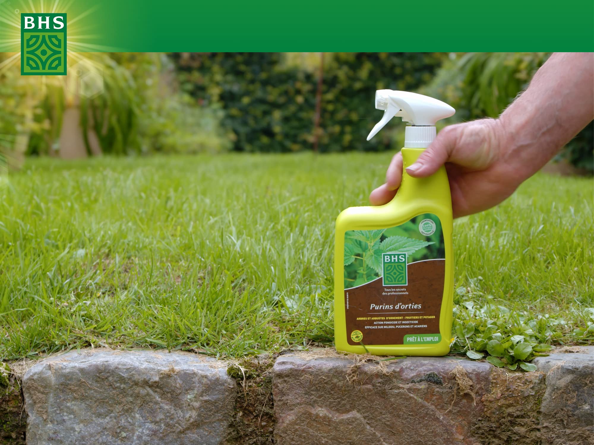 BHS PORP750 Purin Orties | 750 ML | Idéal sur Toutes Les Plantes du Jardin | Prêt-à-l'emploi | Préparation Naturelle Traditionnelle Issue De La Macération, Fabriqué en France