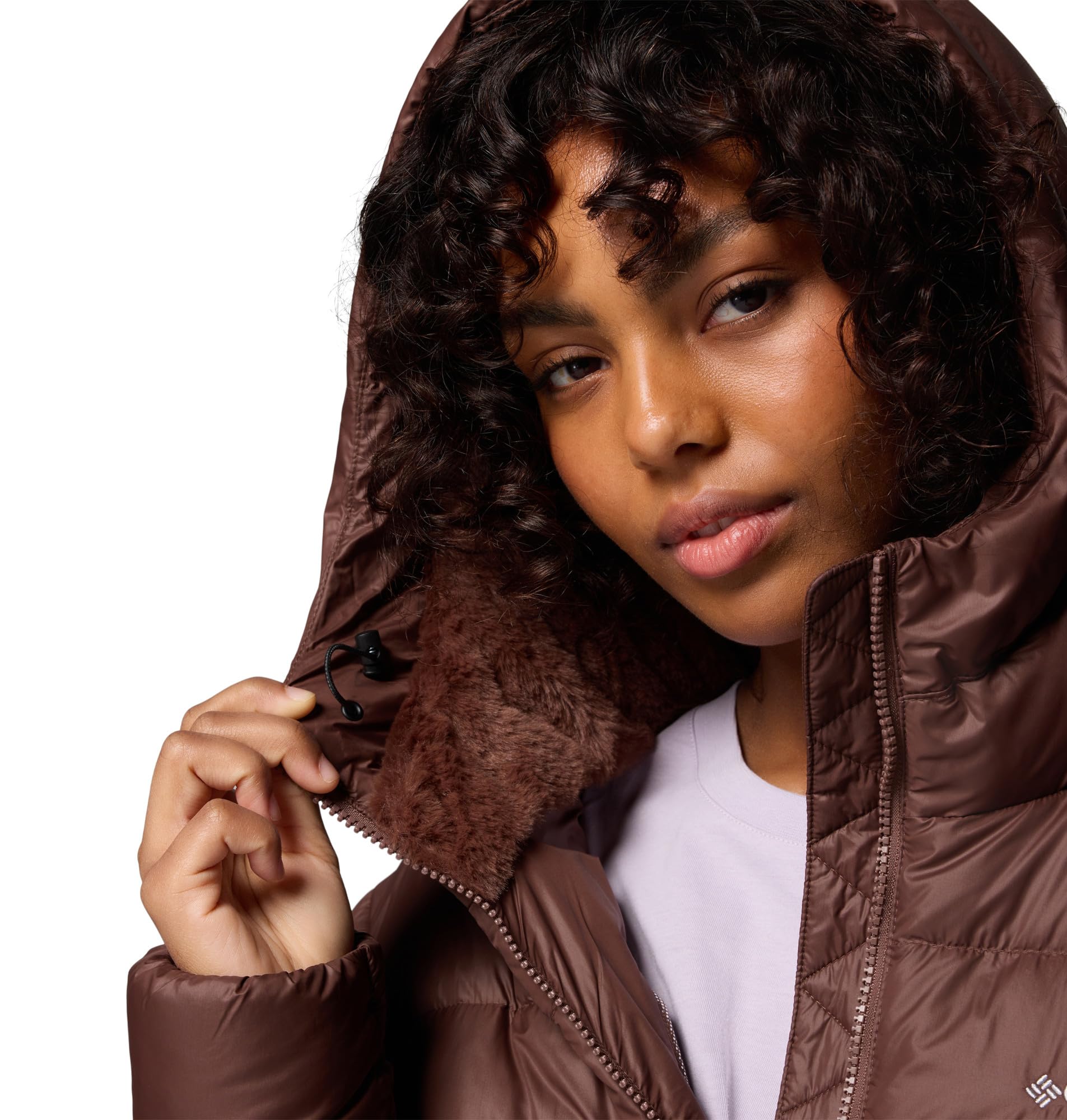 Columbia Harmony Falls™ Mid Down Jacket Chaqueta acolchada con capucha Mujer (Pack de 1)