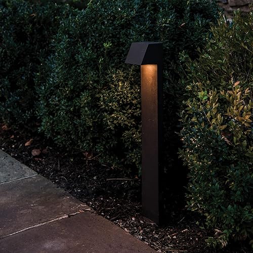 Miniatura 4 de Iluminación de paisaje WAC, Quad LED 12V camino y área luz 2700K cálido incorporado LED en bronce