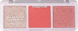 Trio Blush Iluminador HL110 B10 BH30 HBF5833 Ruby Rose