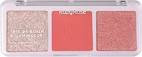 Trio Blush Iluminador HL110 B10 BH30 HBF5833 Ruby Rose