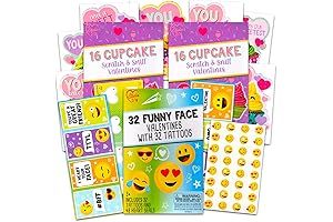 Game Party Emoji Classroom Valentines Cards for Boys and Girls