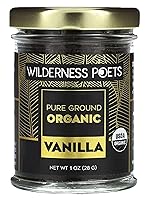 Vista 11 de Wilderness Poets, Polvo de vainilla pura – Granos de vainilla molidos 100% orgánicos – Variedad tahitiana, grado A Potente, súper aromático