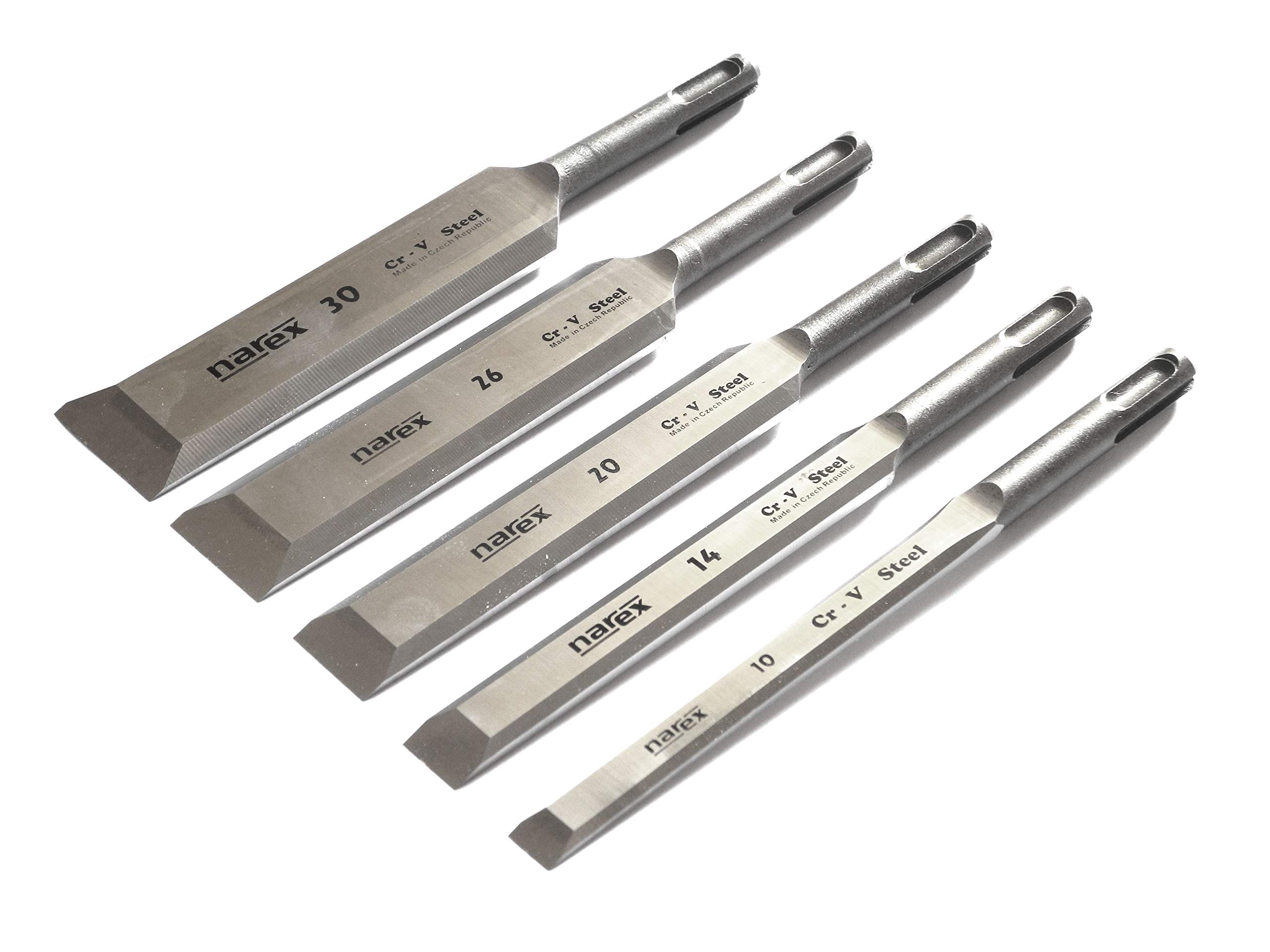 Narex Set Of Machine Chisels 10 14 20 26 30 – The Tool Club - View #6