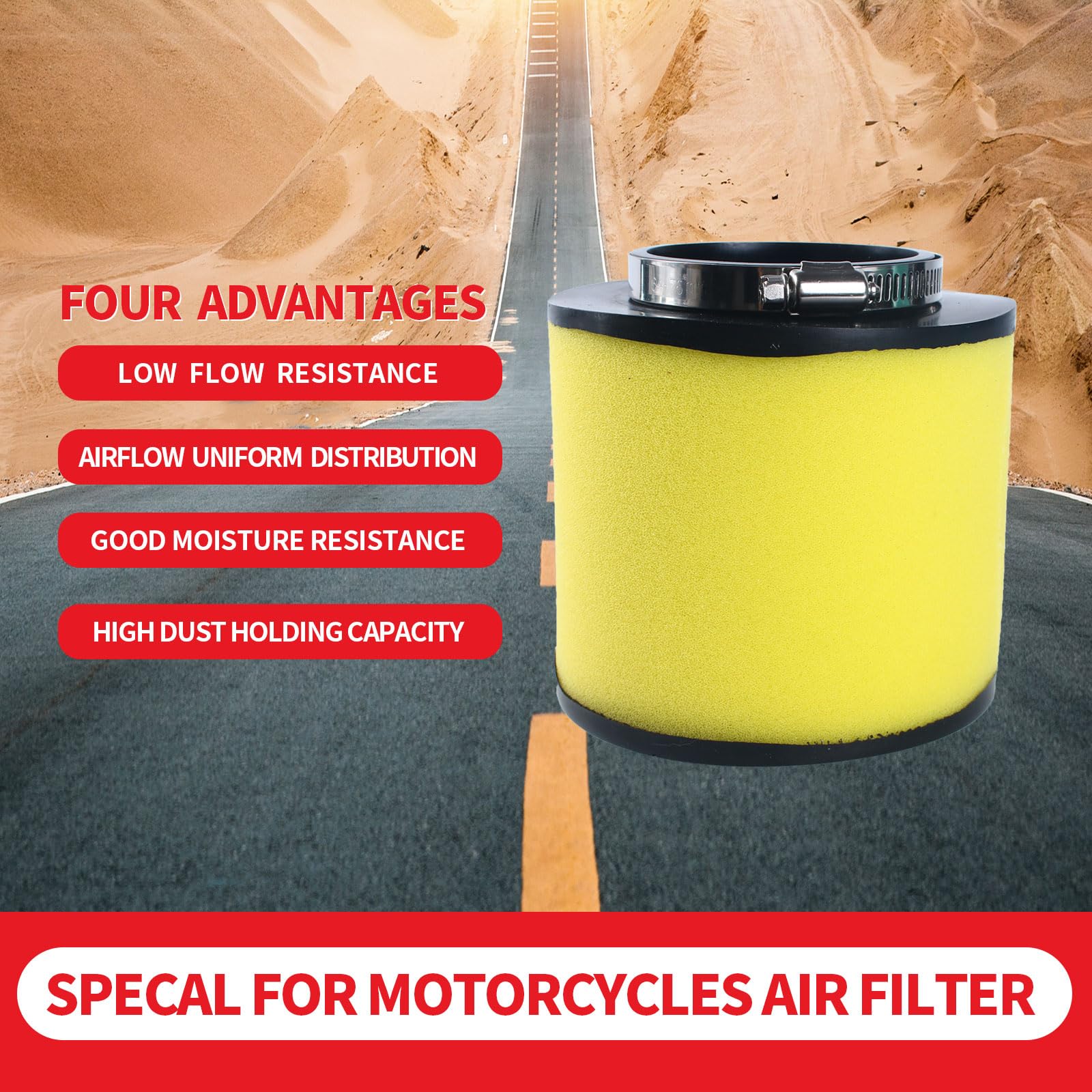 MYADO Air filter 17254-HC5-900 for Honda replace air filter for