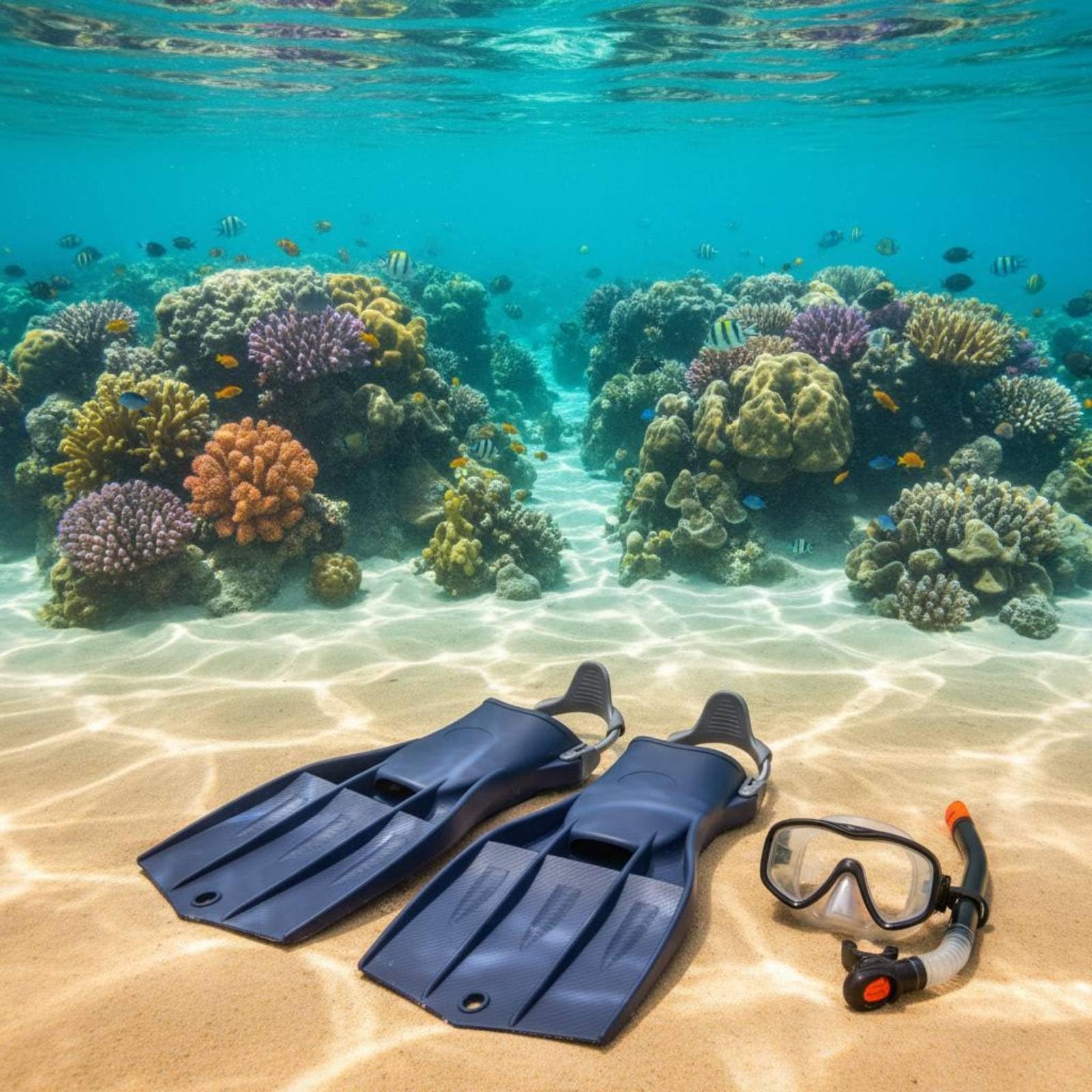 da Immersione Subacquee da Nuoto per Snorkeling con per Propulsione E Cinturino a Molla per Indosso Rapido Adatte a Immersioni Allenamento in Piscina