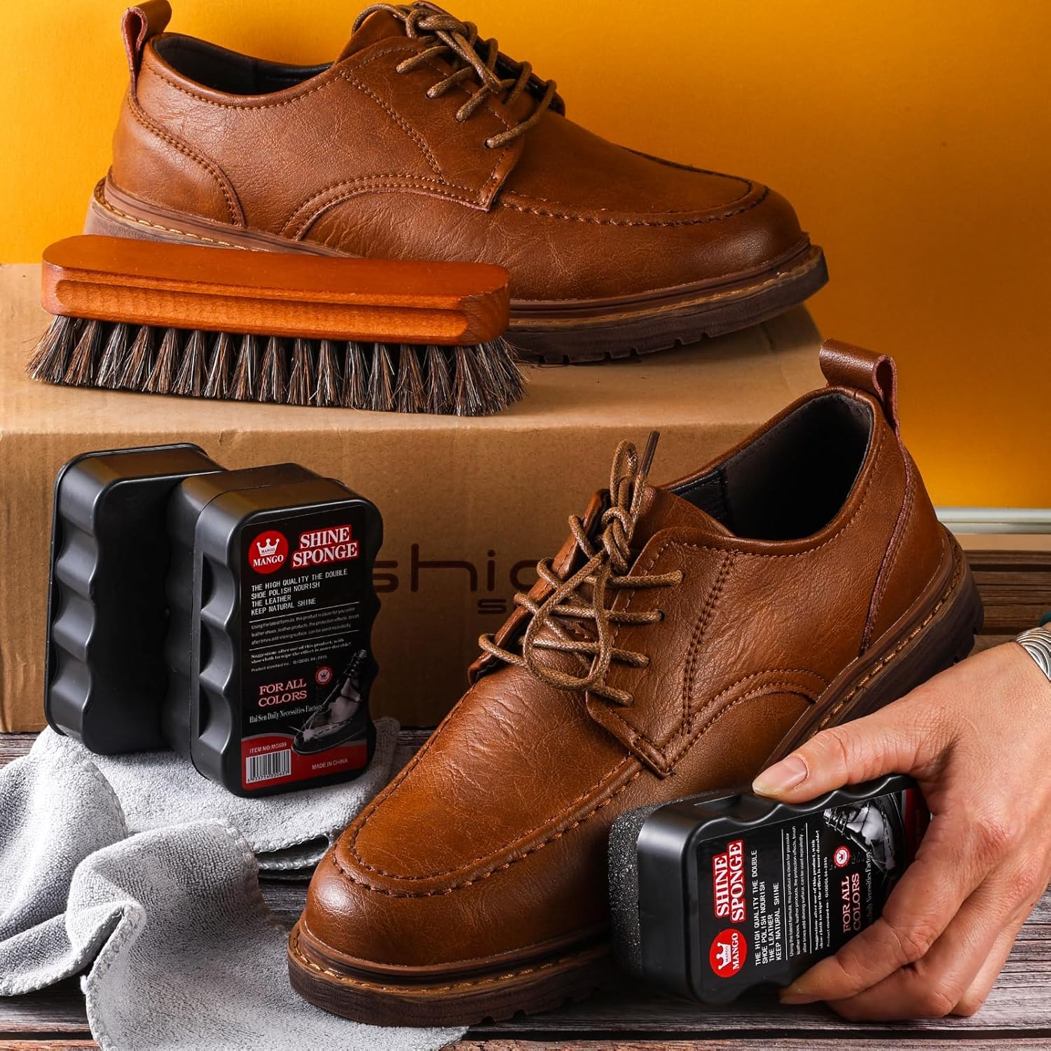 12 Pcs Instant Shine Leather Shoe Polish with Shoe Philippines Ubuy