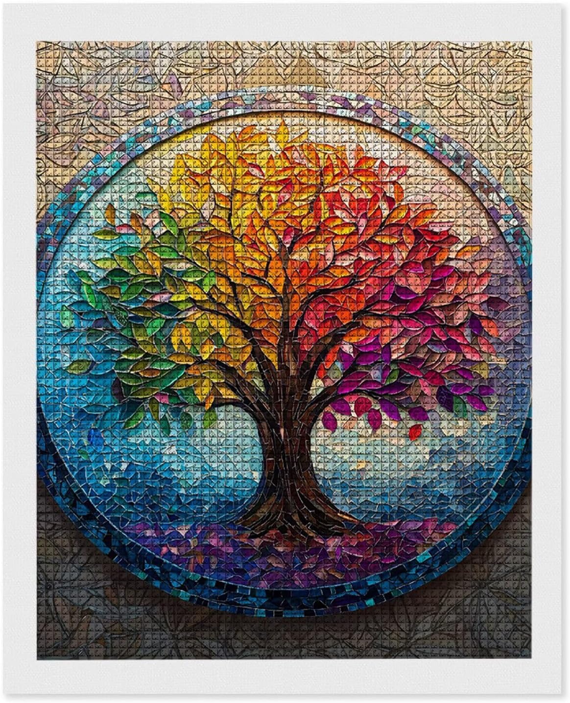 Diamond Painting 'Das Letzte Abendmahl' - DIY Mosaik Bild 70x140 Cm Mit Vollbesatz