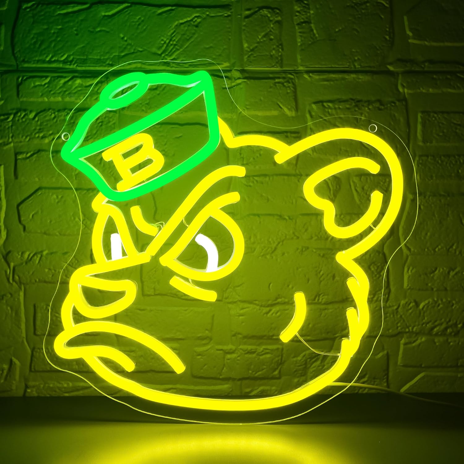 University Neon Sign for Wall Decor Dimmable University Bears LED Neon Light College Sports Signs for Man Cave Dorm Party Wall Decor Graduation Gifts for Students Teens,Size 12.2 * 11.8inch(FMCP137)