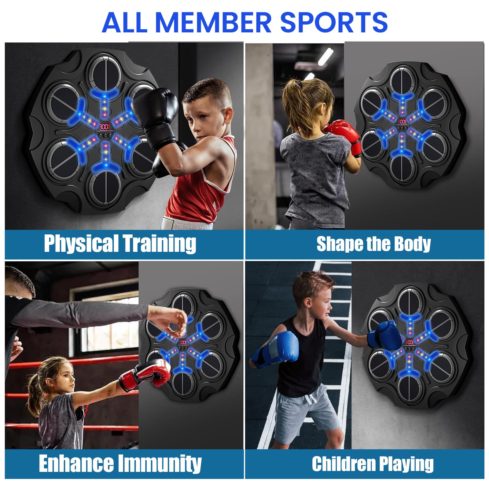 GLikur Usic Boxing Pads- Boxing Training Punching Equipent, Sart