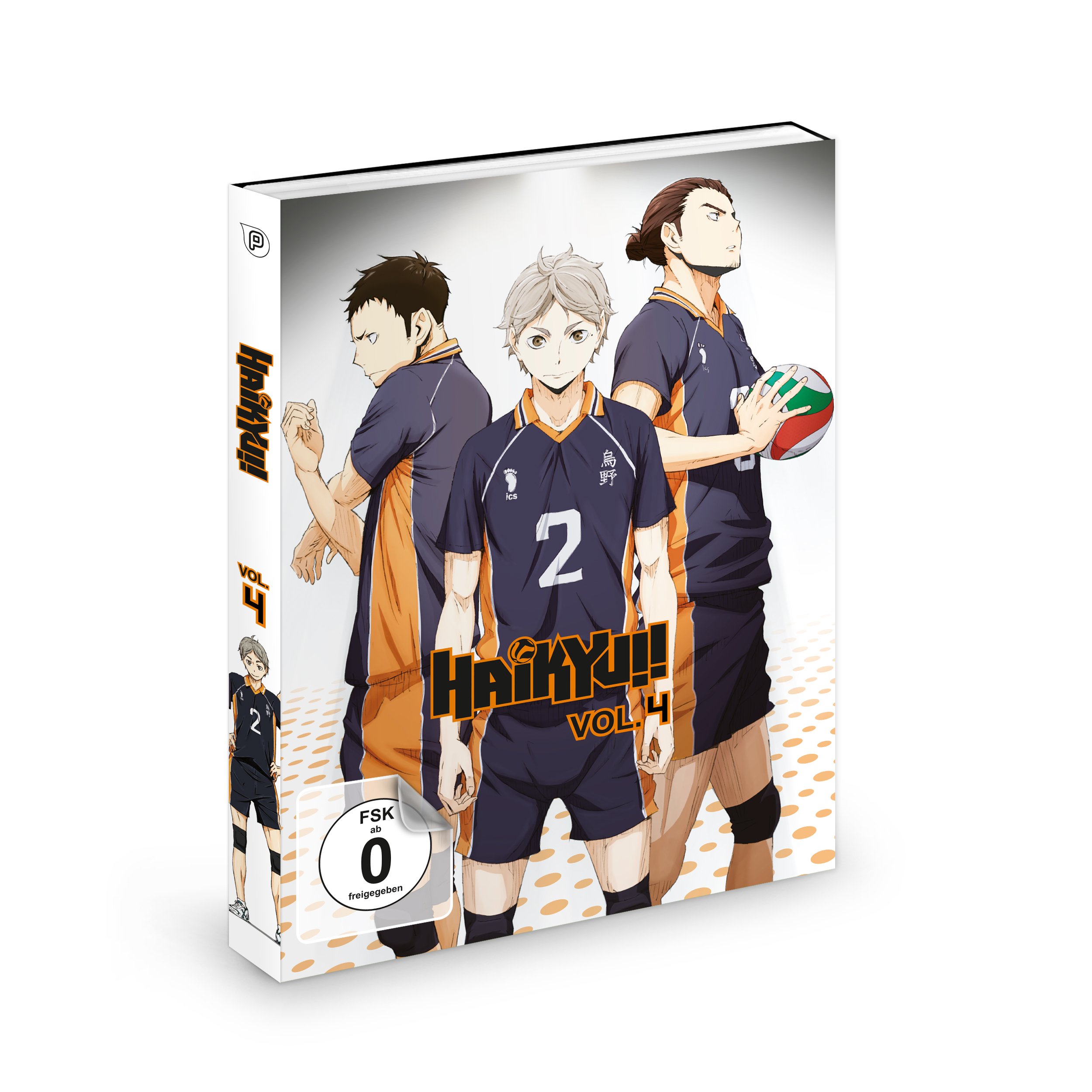 Haikyu Vol 4 DVD soluciona la falta de internet con anime fisico